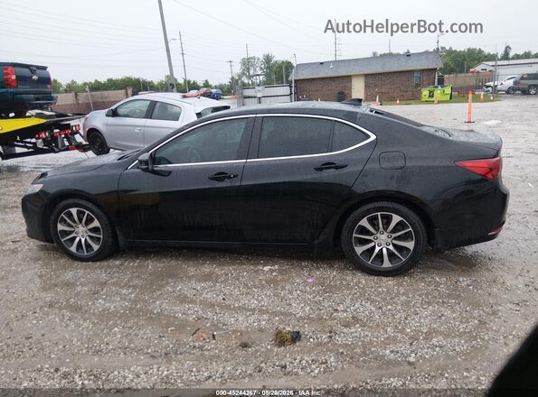 19UUB1F39GA015766 2016 ACURA TLX Black Widok wnętrza 360 stopni