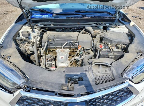 19UUB1F53KA000836 2019 ACURA TLX White Սալոնի հետևի տեսք