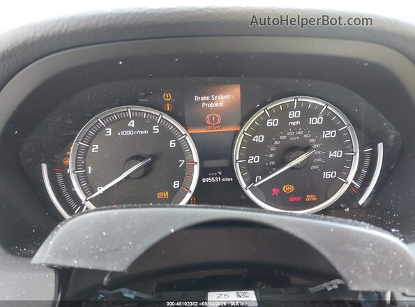 19UUB1F56GA013376 2016 ACURA TLX White Vista de los asientos traseros