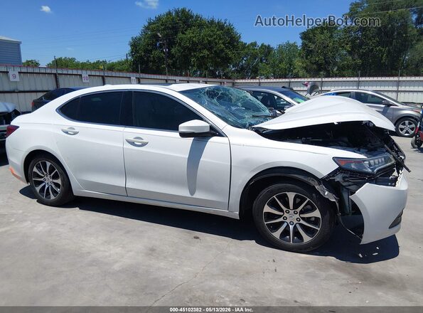 19UUB1F56GA013376 2016 ACURA TLX White Vista interior trasera