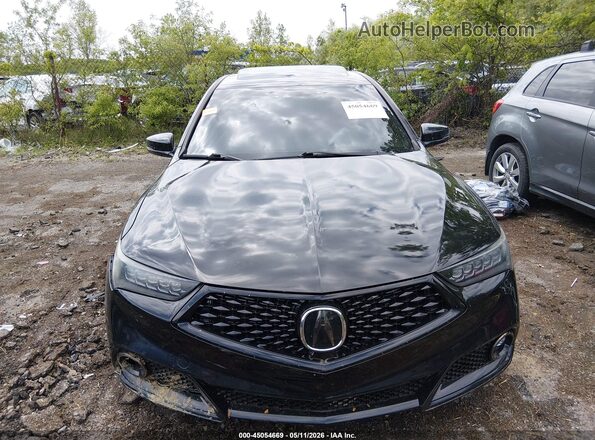 19UUB1F66KA006039 2019 ACURA TLX Black Vista del cuadro de instrumentos
