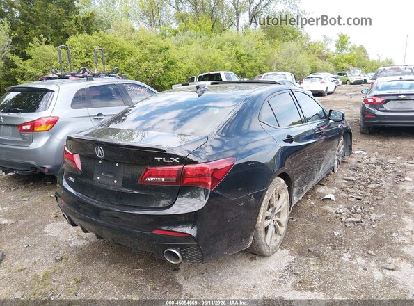 19UUB1F66KA006039 2019 ACURA TLX Black Trasero derecho