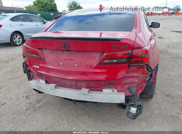 19UUB1F68KA006124 2019 ACURA TLX Red 