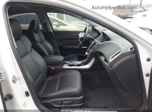 19UUB2F30HA004825 2017 ACURA TLX White Սալոնի դիմացի տեսք