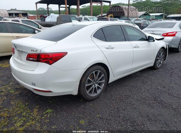 19UUB2F30HA004825 2017 ACURA TLX White Հետևի աջ