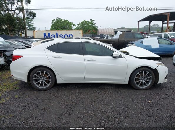 19UUB2F30HA004825 2017 ACURA TLX White Սալոնի հետևի տեսք