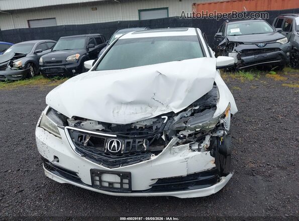 19UUB2F30HA004825 2017 ACURA TLX White Սարքավորումների վահանակի տեսք