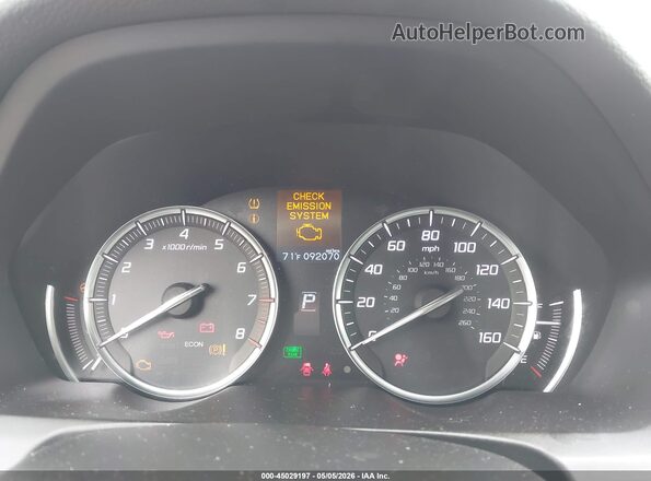 19UUB2F30HA004825 2017 ACURA TLX White Հետևի նստատեղերի տեսք