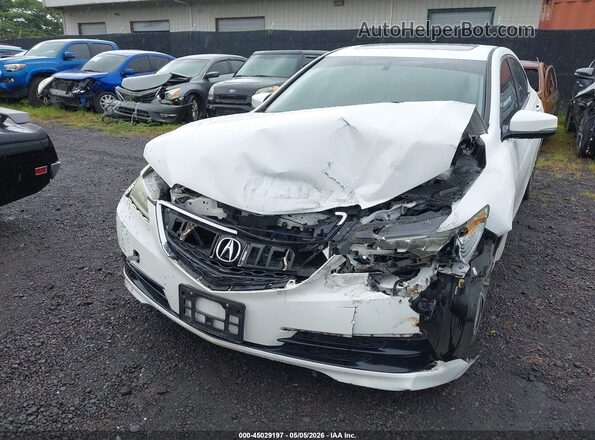 19UUB2F30HA004825 2017 ACURA TLX White Դիմացի տեսք