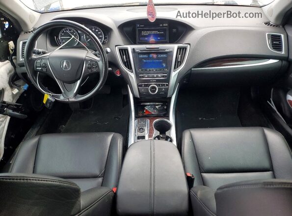19UUB2F32GA010690 2016 ACURA TLX Black Dashboard view