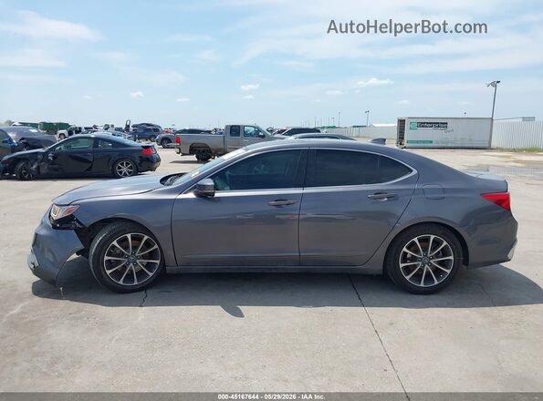 19UUB2F32LA002342 2020 ACURA TLX Gray Вид задньої частини салону