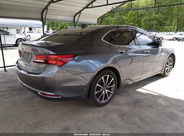 19UUB2F37HA007530 2017 ACURA TLX Black Tył prawy