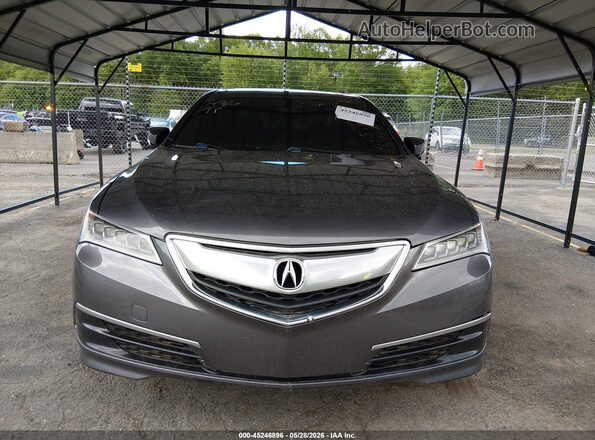 19UUB2F37HA007530 2017 ACURA TLX Black Widok wnętrza z tyłu