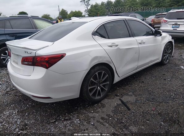19UUB2F3XHA001205 2017 ACURA TLX Белый Задняя правая четверть