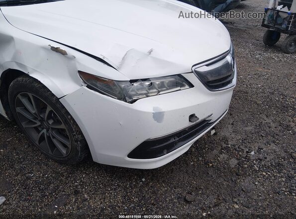 19UUB2F3XHA001205 2017 ACURA TLX Белый Вид спереди