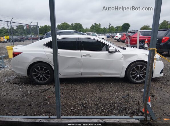 19UUB2F3XHA001205 2017 ACURA TLX Белый Вид задней части салона