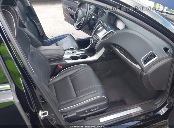 19UUB2F47KA006491 2019 ACURA TLX Черный Вид салона спереди