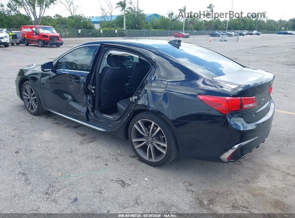 19UUB2F47KA006491 2019 ACURA TLX Черный Задняя левая четверть