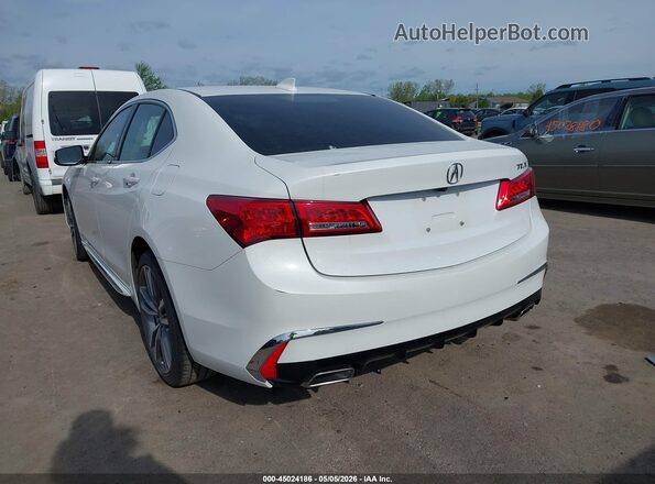 19UUB2F49LA001102 2020 ACURA TLX Белый Задняя левая четверть