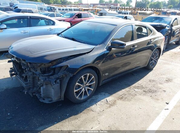 19UUB2F52GA010514 2016 ACURA TLX Black Vista tres cuartos delantera izquierda
