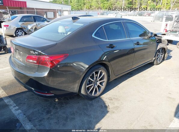 19UUB2F52GA010514 2016 ACURA TLX Black Trasero derecho