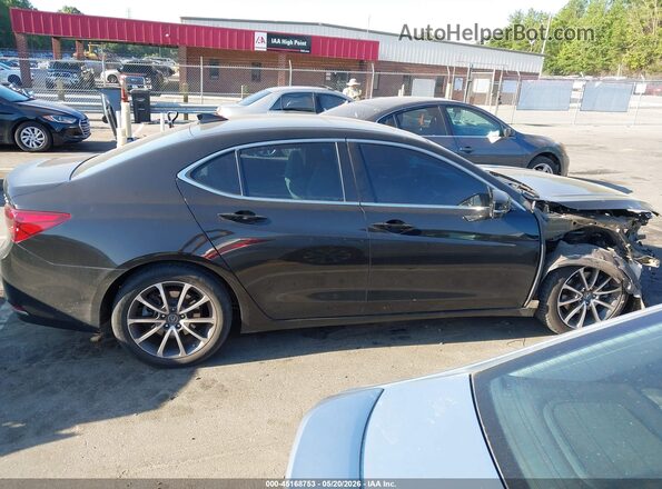 19UUB2F52GA010514 2016 ACURA TLX Black Vista interior de 360 grados