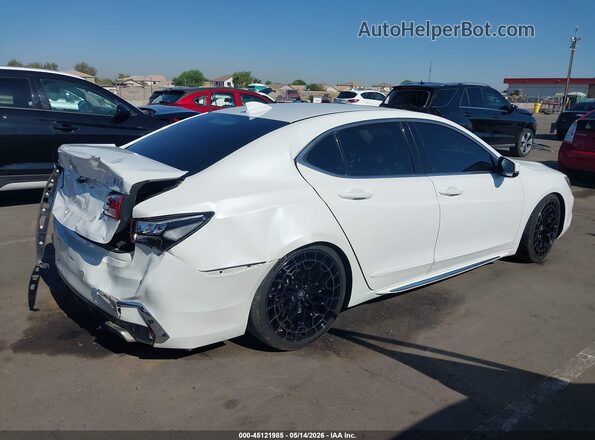 19UUB2F55JA010711 2018 ACURA TLX White Հետևի աջ