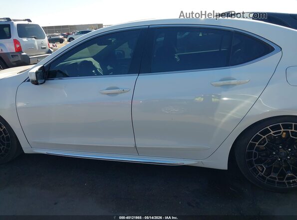 19UUB2F55JA010711 2018 ACURA TLX White Սալոնի 360 աստիճան տեսք