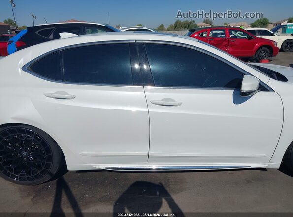 19UUB2F55JA010711 2018 ACURA TLX White Սալոնի հետևի տեսք