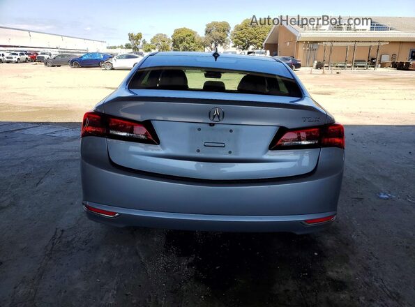 19UUB2F56GA009611 2016 ACURA TLX Silver Rear view
