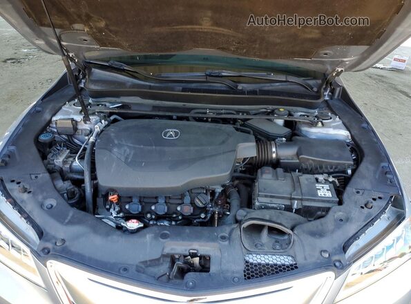 19UUB2F56GA009611 2016 ACURA TLX Silver Rear interior view