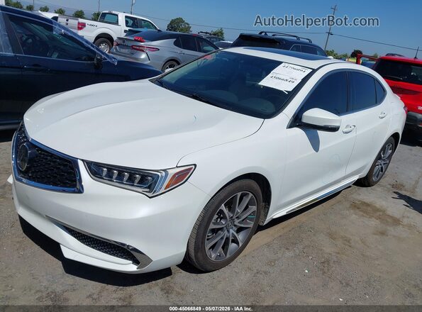 19UUB2F58JA010086 2018 ACURA TLX White 