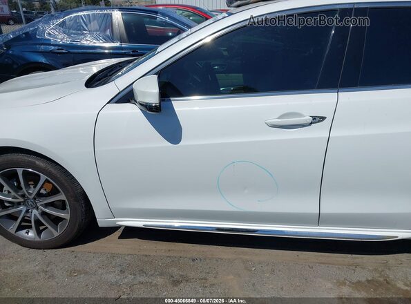 19UUB2F58JA010086 2018 ACURA TLX White 