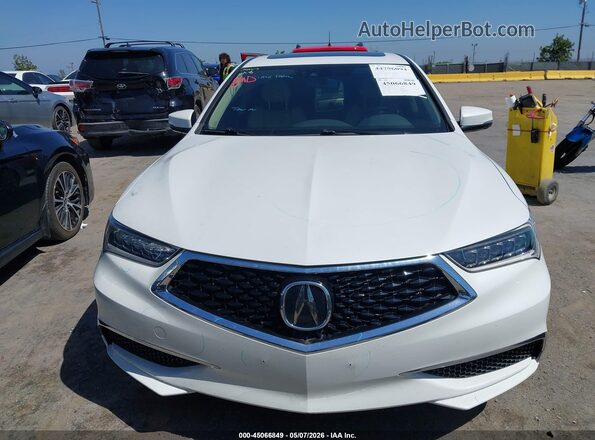 19UUB2F58JA010086 2018 ACURA TLX White 
