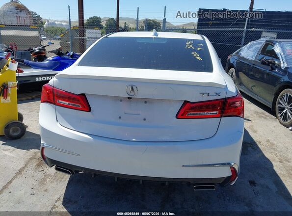 19UUB2F58JA010086 2018 ACURA TLX White 
