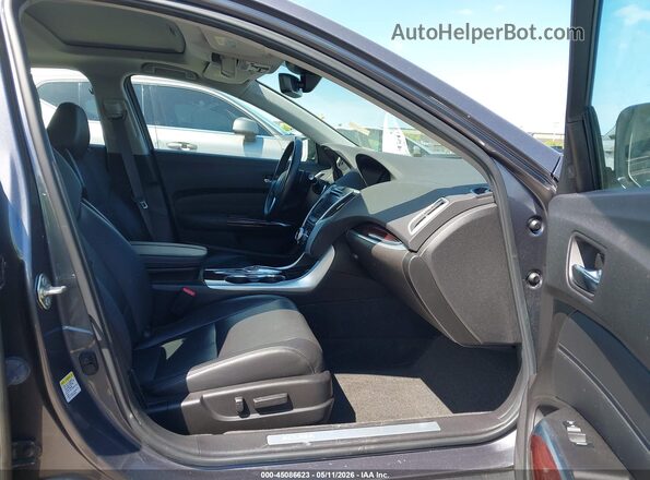 19UUB2F59HA004663 2017 ACURA TLX Gray Vista interior delantera