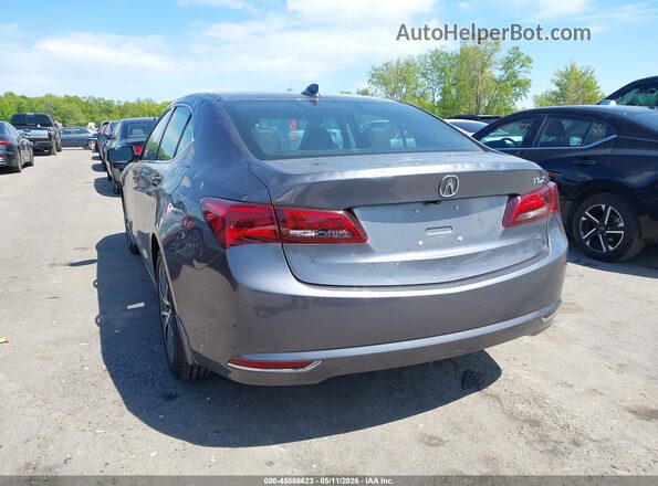 19UUB2F59HA004663 2017 ACURA TLX Gray Trasero izquierdo
