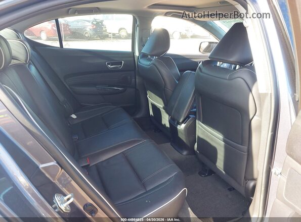 19UUB2F59JA006225 2018 ACURA TLX Черный Вид наклейки с VIN-кодом