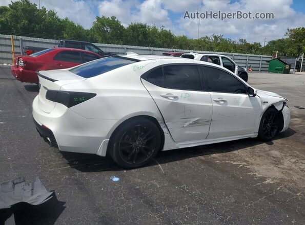 19UUB2F60JA004789 2018 ACURA TLX White Հետևի աջ