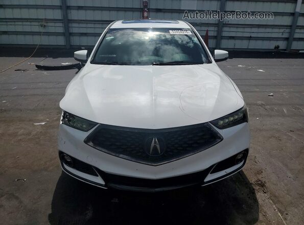 19UUB2F60JA004789 2018 ACURA TLX White Դիմացի տեսք