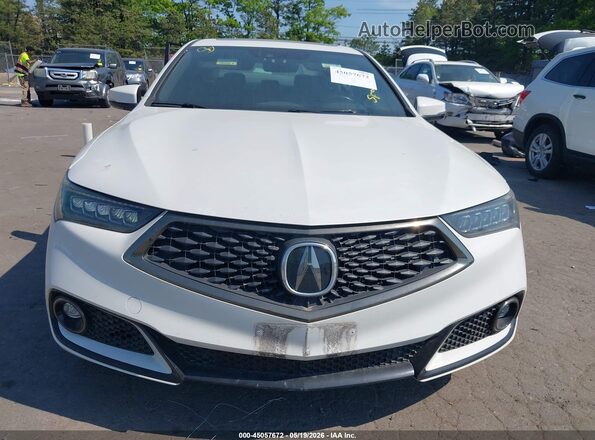 19UUB2F64KA006076 2019 ACURA TLX White Widok z przodu