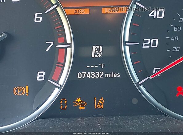 19UUB2F64KA006076 2019 ACURA TLX White 