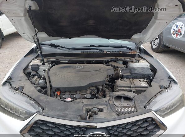 19UUB2F6XJA004489 2018 ACURA TLX White უკანა ხედი