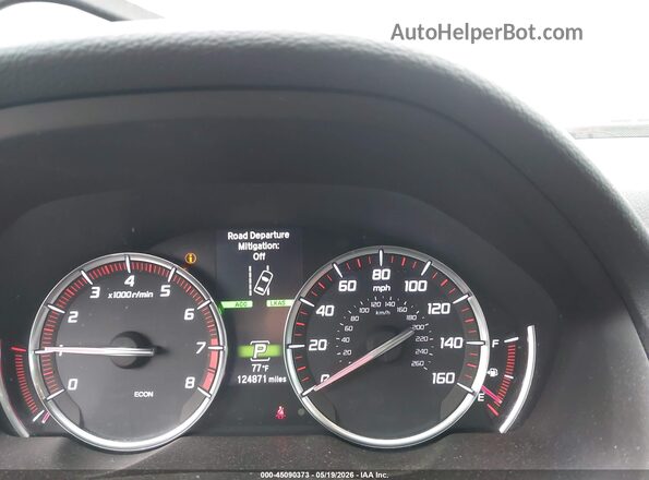 19UUB2F6XJA004489 2018 ACURA TLX White უკანა სავარძლების ხედი