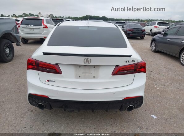 19UUB2F6XJA004489 2018 ACURA TLX White 