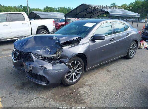 19UUB3F34KA004131 2019 ACURA TLX Gray Передня ліва чверть
