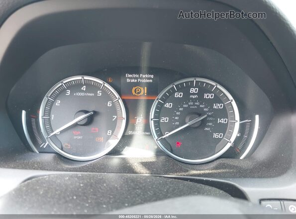 19UUB3F34KA004131 2019 ACURA TLX Gray Вид задніх сидінь