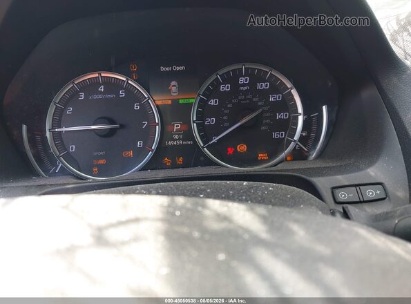 19UUB3F35KA000816 2019 ACURA TLX Blue Вид задніх сидінь