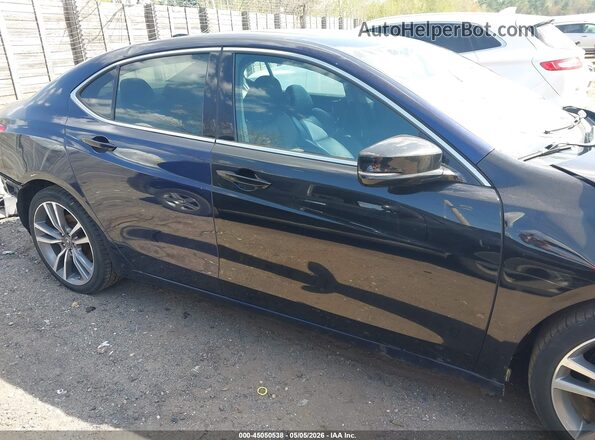 19UUB3F35KA000816 2019 ACURA TLX Blue Вид задньої частини салону