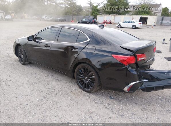 19UUB3F39KA000057 2019 ACURA TLX Black Trasero izquierdo